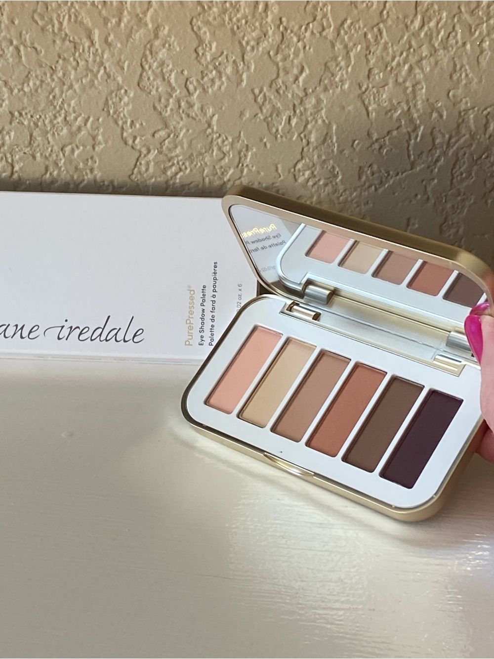 jane iredale Pure Pressed Eye Shadow Palette - Pure Basics colors New in Box